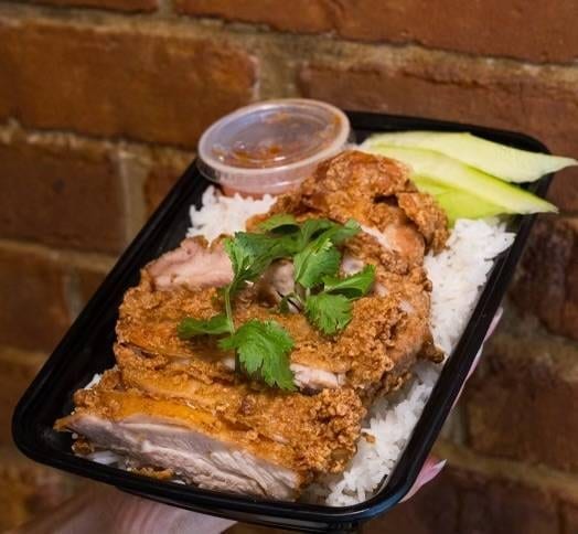 Fried Chicken Meal.